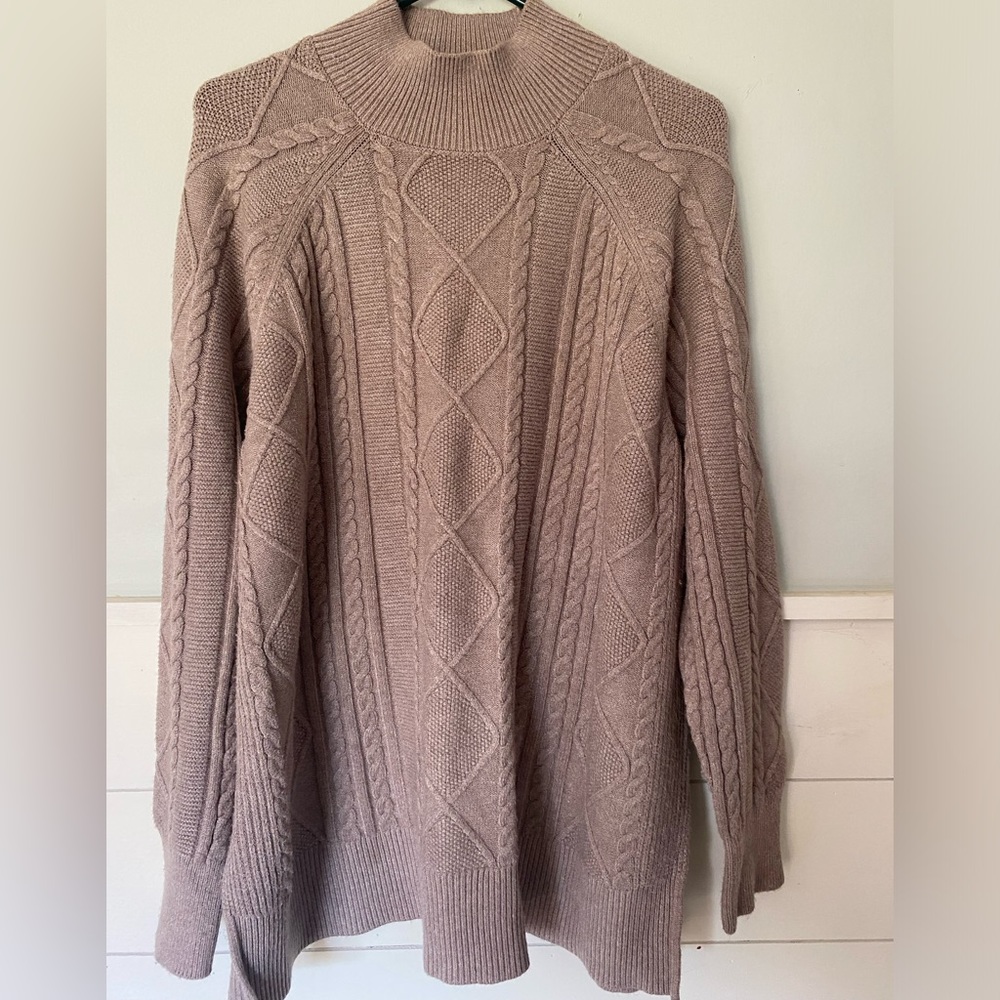 Philosophy Mist Gray Heather Sweater Size X Large